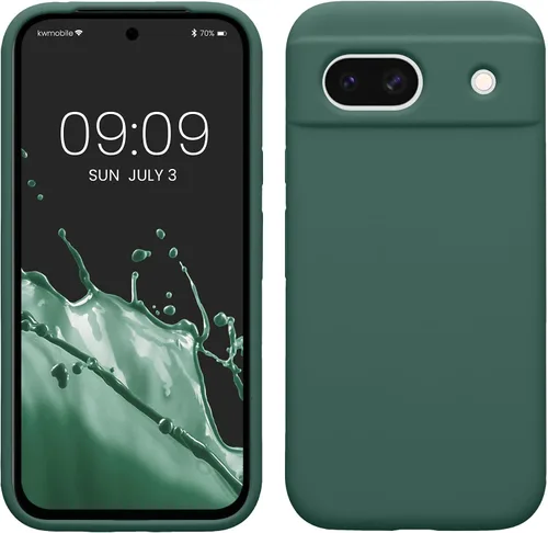 Vista 28 de kwmobile Funda Compatible con Google Pixel 6 Pro - Funda de Teléfono de Silicona TPU con Acabado Suave - Azul Caribe