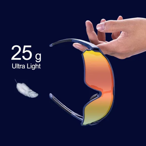Vista 4 de ROCKBROS Gafas de sol polarizadas con protección UV para mujeres y hombres