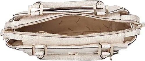 Vista 5 de GUESS Nissana Croc-Embossed Logo Satchel