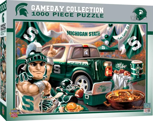 Vista 20 de MasterPieces Rompecabezas de 1000 piezas para adultos, NCAA de Texas A&M Aggies Gameday de 19.25 x 26.75 pulgadas