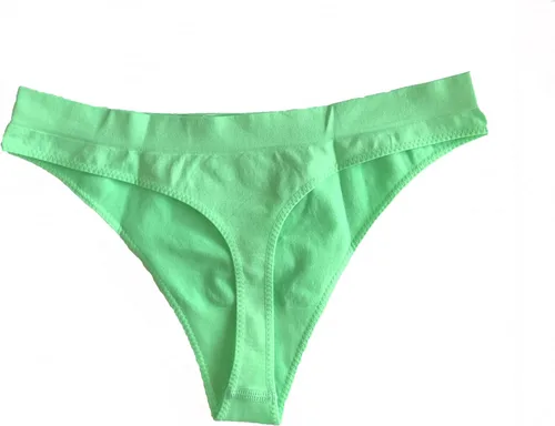 Vista 24 de Tangas francesas de cintura alta bragas de alta elasticidad sin costuras tangas Paquete de 3 Rojo