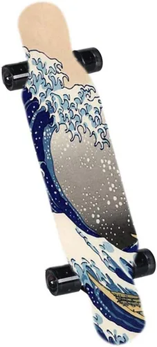 Vista 5 de 47 "X10" Skateboard Longboard Dancing Board Impermeable Diamante Griptape Hoja Etiqueta Etiqueta Cubierta Papel de lija