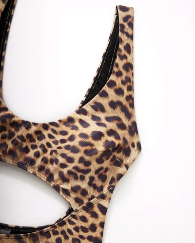 Vista 5 de SUUKSESS Traje de baño sexy de una pieza con control de abdomen para mujer