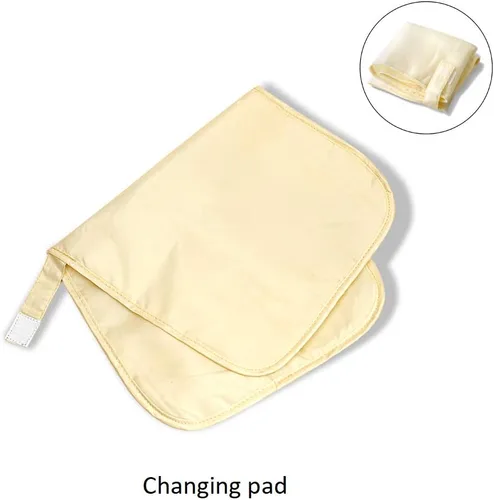 Vista 3 de Bolso de pañales grande personalizado Mochila de monograma de bolsa de pañales personalizada