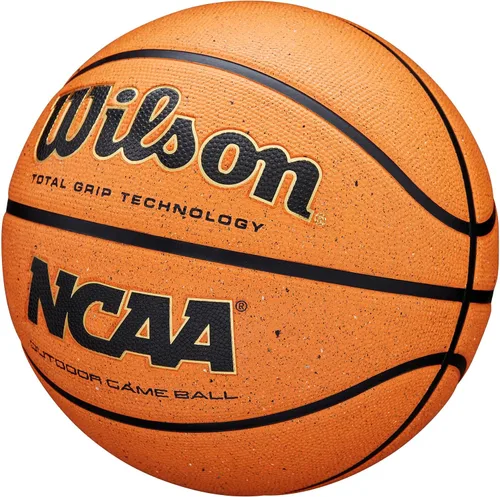 Vista 3 de WILSON Balones de baloncesto para exteriores de la NCAA, color naranja, talla 6 y talla 7