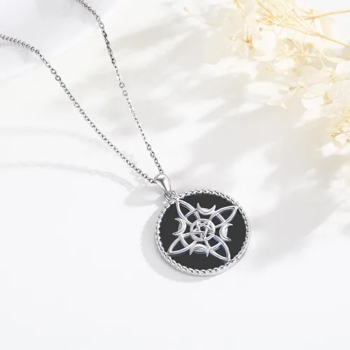 Vista 5 de Collar de nudo de brujas para mujer