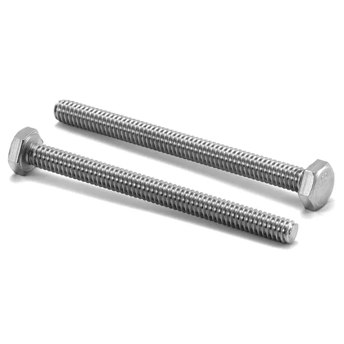 Vista 16 de Tornillo de cabeza hexagonal de 1/2-13 x 1, 20 piezas de acero inoxidable 18-8 (304), totalmente roscado, acabado liso, por SG TZH