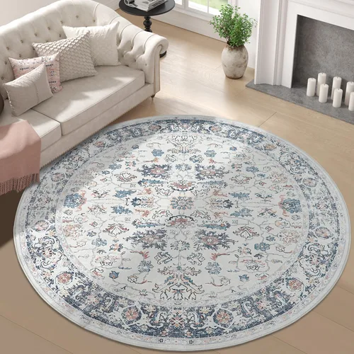 Vista 13 de jinchan Alfombra de entrada de 2 x 3 pulgadas, lavable, diseño floral vintage, tapete pequeño para interiores, bohemio, ligero, delgado