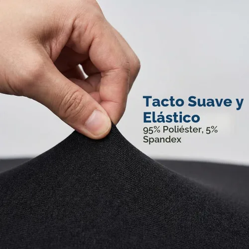 Vista 4 de WOMACO Fundas para silla de oficina, funda elástica para silla de computadora con fundas para reposabrazos, fundas universales para silla de jefe