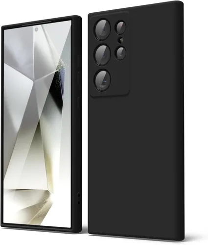 Vista 381 de oakxco Funda para teléfono Samsung Galaxy S8 de silicona líquida, delgada y fina de gel de goma suave TPU cubierta protectora simple llana