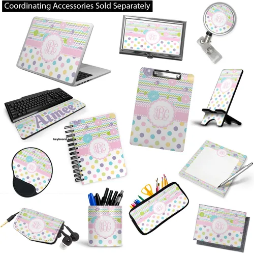 Vista 4 de Carpeta personalizada de 3 anillas Girly Girl - 2 pulgadas