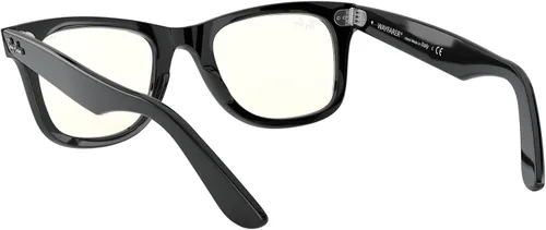 Vista 104 de Ray-Ban Rb2140f Gafas de sol cuadradas originales Wayfarer Low Bridge Fit