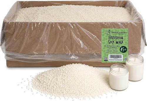 Vista 12 de American Soy Organics Freedom Soy Wax Beads, All-Natural Candle Wax, 1 lb