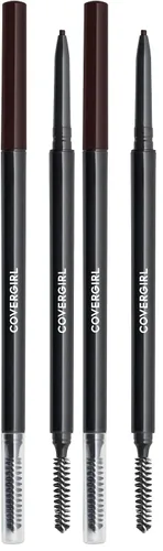 Vista 10 de COVERGIRL - Easy Breezy Brow Lápiz Micro-Fine + Define, Punta microfina, no requiere afilado, Cepillo espiral integrado, 100% Libre de Crueldad