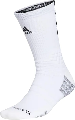 Vista 7 de adidas Calcetines unisex Creator 365 de baloncesto (1 par), Negro