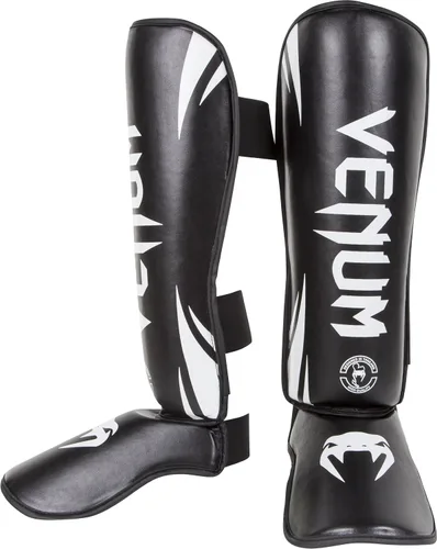 Vista 2 de Venum Espinilleras Challenger Standup Negro/Blanco