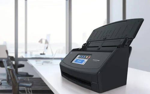 Vista 4 de Fujitsu ScanSnap iX1500 Escáner de documentos dúplex a color con pantalla táctil para Mac y PC (modelo negro, versión 2020) (renovado)