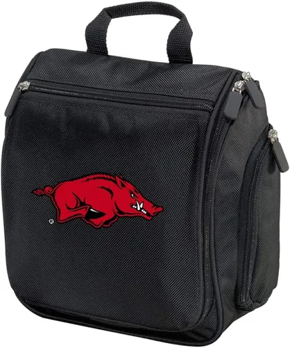 Vista 16 de Broad Bay Texas A&M - Neceser o kits de afeitado para hombre, organizador de viaje colgante, Multicolor Negro, Tamaño único, Texas A&m - Neceser