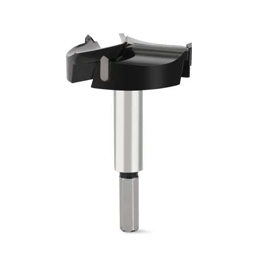 Vista 11 de Broca Forstner de 1-1/2 pulgadas, sierra de agujero de madera con punta de carburo de tungsteno para madera dura, madera contrachapada de plástico