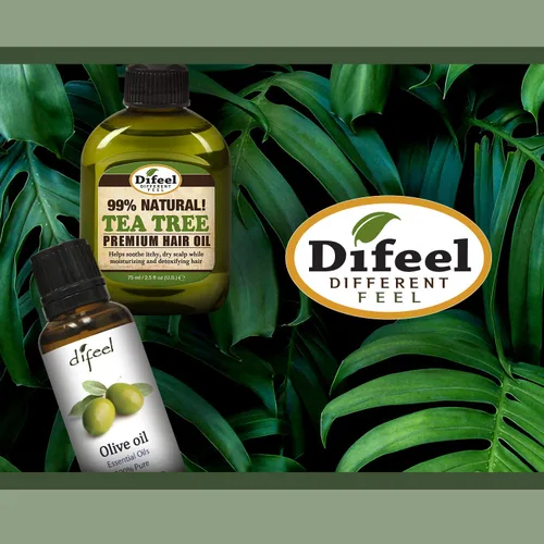 Vista 4 de Difeel Mascarilla para el cabello acondicionador profundo de alta calidad, aceite de menta, 1.75 onzas