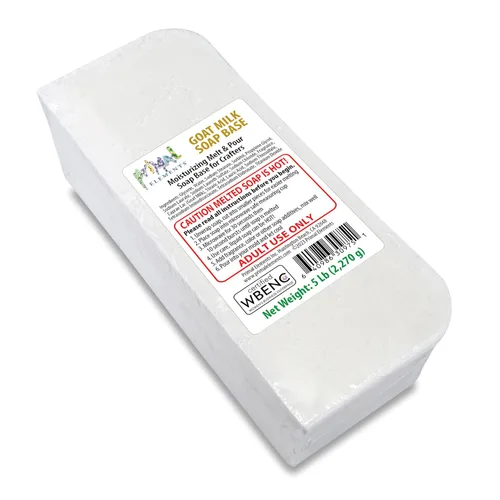 Vista 29 de Primal Elements Base de jabón de aloe – Base de jabón hidratante para derretir y verter glicerina para manualidades y hacer jabón, fácil de cortar