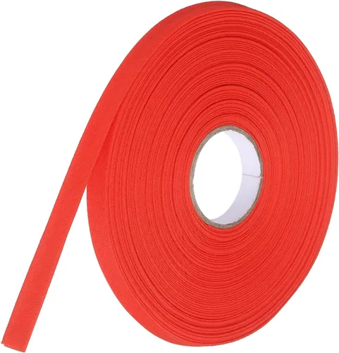 Vista 110 de MECCANIXITY Cinta al bies de doble pliegue de 1 pulgada, cinta al bies de poliéster continua a granel para coser, costura, acolchado, dobladillo