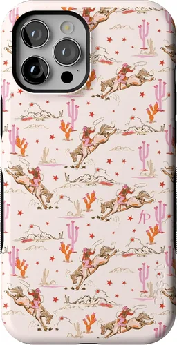 Vista 109 de Casely Funda para iPhone 12 Pro Max Always Vibing Retro Diseño protector audaz Diseño compatible con MagSafe