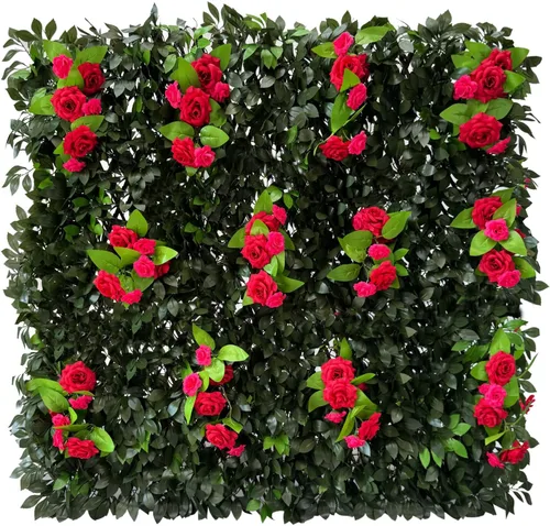 Vista 15 de Sumery Pantalla de Privacidad de Valla Expandible para Balcón Patio Exterior, Panel Decorativo de Cercado de Hiedra Artificial, Setos Artificiales