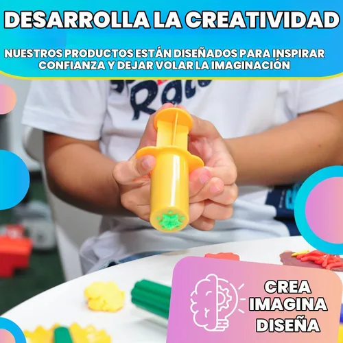 Vista 4 de DIMROM Herramientas para arcilla y plastilina Juego de 12 piezas - A partir de 3 años (12 piezas)
