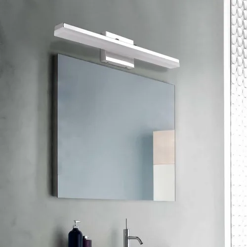 Vista 2 de mirrea Luz LED moderna de tocador de 24 pulgadas para iluminación de baño regulable 24w blanco cálido