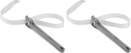 Vista 8 de Llave de correa DURATECH, mango de 12" (30.48 cm), llave de tubo con correa de nylon ajustable, llave de correa para filtro de aceite, azul Llave