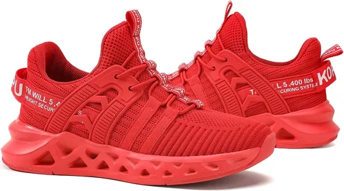 Vista 7 de Zapatos deportivos sin cordones para niños y niñas, ligeros, transpirables, antideslizantes, para caminar, correr, niños