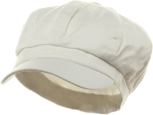 Vista 13 de e4Hats.com Gorra de periódico elástico de algodón