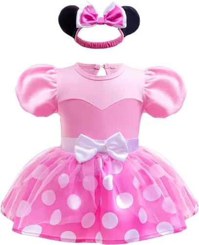 Vista 21 de Disfraz de princesa para niñas pequeñas, disfraz de tutú de Halloween, mameluco de Navidad Nn11