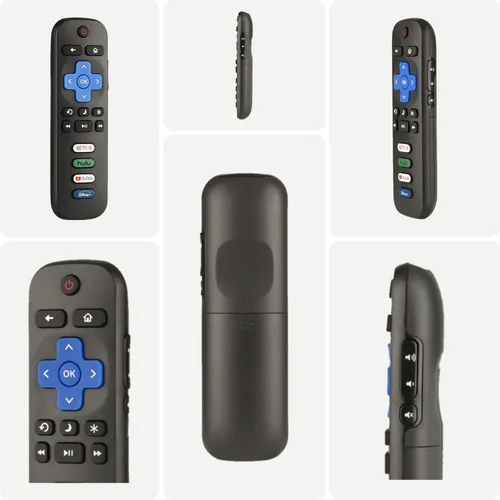 Vista 5 de Mando a distancia de repuesto para Roku TV, para televisores con Roku