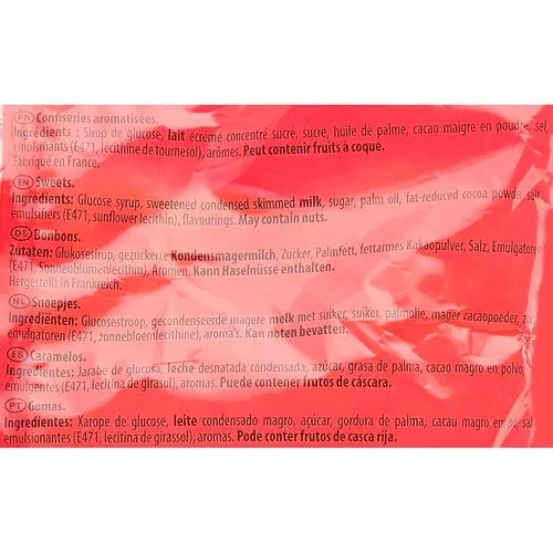 Vista 3 de Carambar Candy in A Bag 130g (0.3 oz), Tres