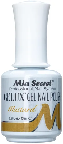 Vista 18 de Mia Secret Gelux Esmalte de Uñas en Gel Removible con Remojo - Negro - Curado con Lámpara de Uñas - Esmalte de Uñas en Gel de Larga Duración