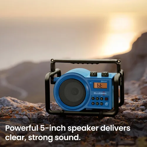 Vista 15 de Sangean Compact Ultra Rugged receptor de radio Azul