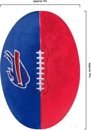 Vista 3 de FOCO NFL - Fútbol de felpa suave y rellena con logotipo de equipo de la NFL, unisex, para adultos