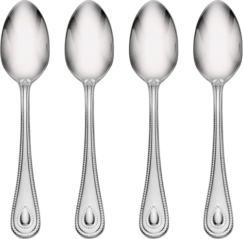 Vista 12 de Juego de Cubiertos Lenox para 12, Juego de Cubiertos French Perle de 65 Piezas con Utensilios para Servir, Servicio para 12, Elegantes Utensilios