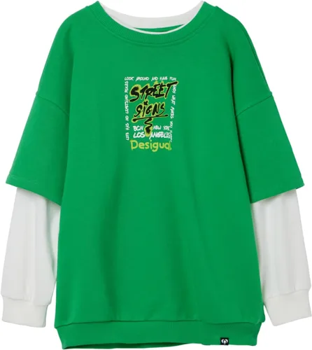 Vista 7 de Desigual Sudadera tejida de manga larga para niño pequeño