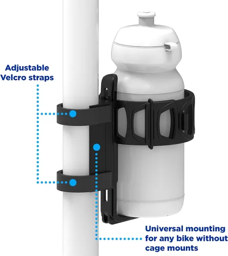 Vista 5 de Zefal Pulse Expandable Water Bottle Bike Cage (Universal Mounting)