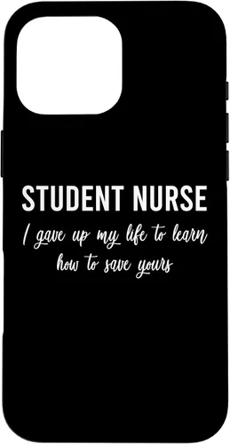 Vista 19 de I Gave Up My Life Student Nurse Sayings Quotes Nursing Gift Case for iPhone 17