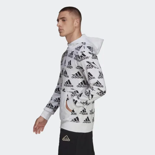Vista 4 de adidas Sudadera con capucha Essentials Brandlove para hombre