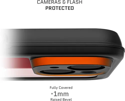 Vista 6 de Ghostek Nautical Slim - Funda delgada impermeable para Apple iPhone 15 Plus - Protector de pantalla y lente de cámara integrado, compatible