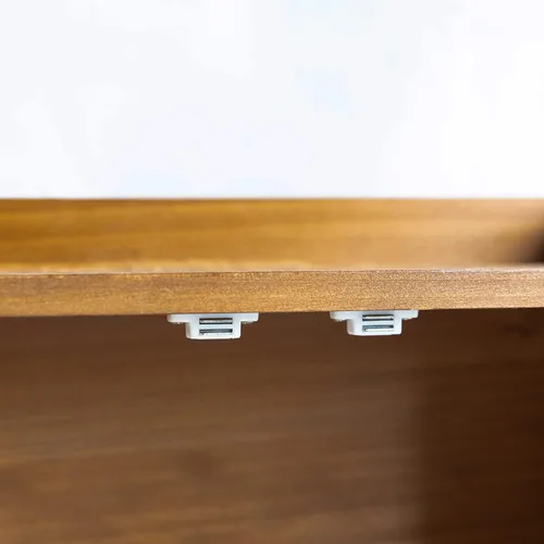 Vista 4 de COLLECTIVE HOME - Armario de almacenamiento, mini gabinete de encimera, organizador de madera para cocina, sala de estar, dormitorio, baño, oficina