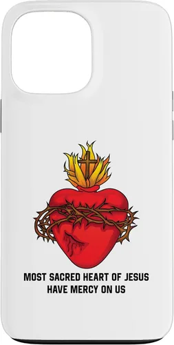 Vista 23 de iPhone 16 Most Sacred Heart of Jesus Design Case
