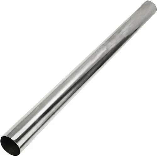 Vista 9 de Tubo recto de 2.5 pulgadas de acero inoxidable T304 tubería de 48 pulgadas de largo 2.5 pulgadas de diámetro exterior tubo de escape DIY, paquete