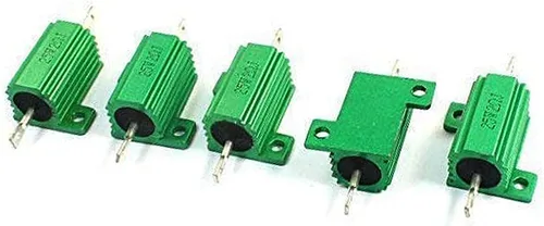 Vista 13 de Resistencia bobinada 10W 100 Ohm 5% Resistencias de carcasa de aluminio - 5pcs