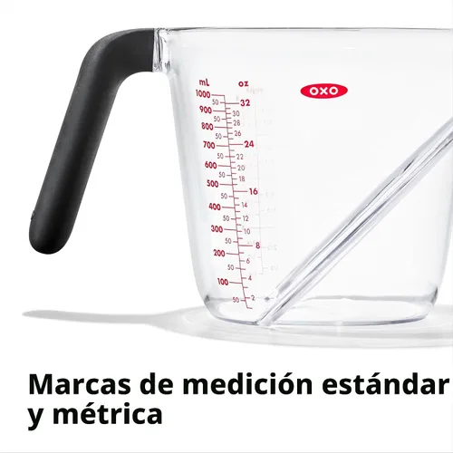 Vista 3 de OXO Good Grips - Juego de tazas medidoras angulares (3 piezas) – Tritan Renew (Paquete de 12)